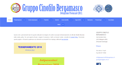 Desktop Screenshot of gruppocinofilobergamasco.it